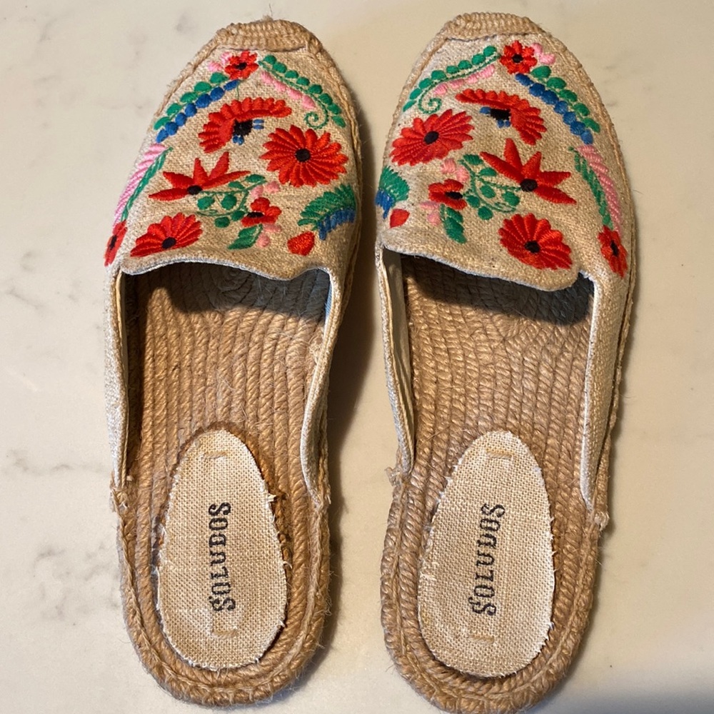 SOLUDOS Embroidered Ibiza Miles Size 7 - Picture 2 of 8